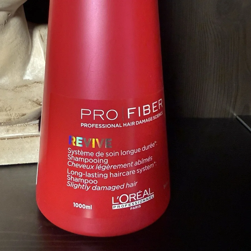 L'Oreal Professionnel Pro Fiber Revive Shampoo 1000ml 34oz Slightly Damaged Hair